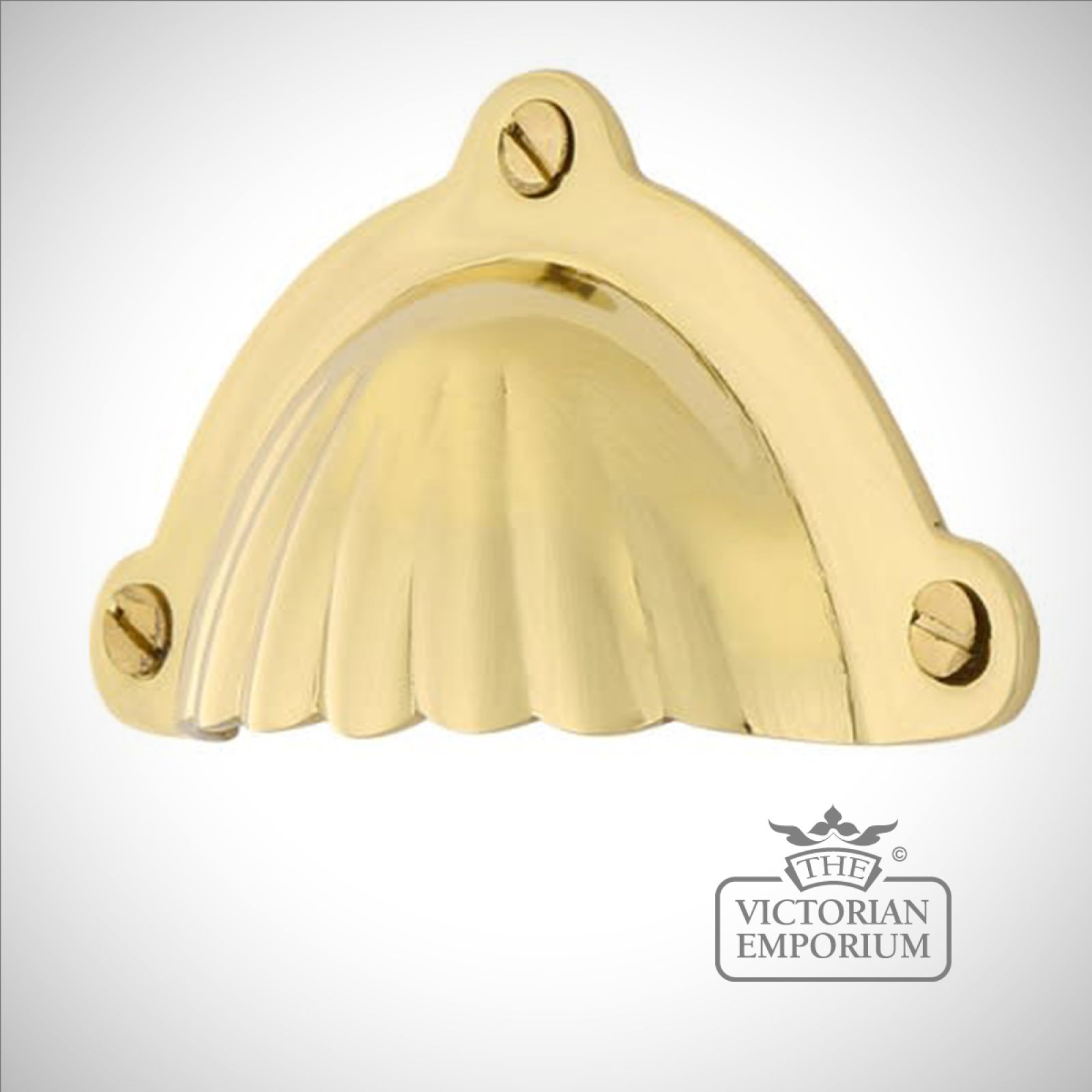 Shell Moon pull handle in a choice of finishes