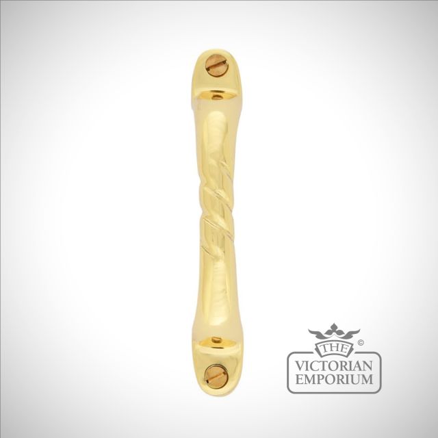 Skye Brass Pull Handle Small 100mm Mlfp036polbrs