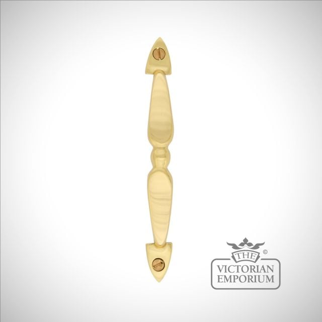 Rush Brass Pull Handle Large 130mm Mlfp035polbrs