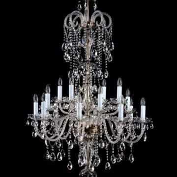 Beautiful large crystal chandelier
