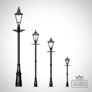 Traditional Lamp Post Harte 7 H1 H6 H7 H4