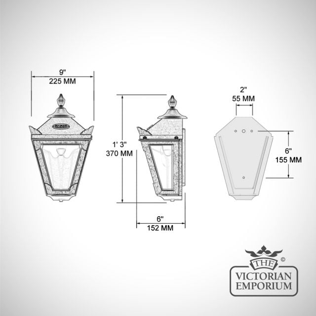 Traditional Wall Lamp Harte 44