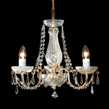 Small lead crystal chandelier