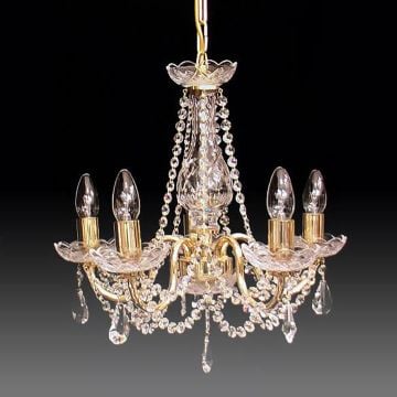 Stunning bohemian crystal chandelier
