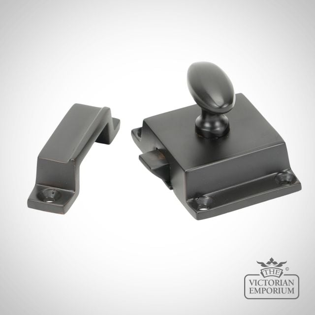Cabinet Latch Aged Bronze 46049 1