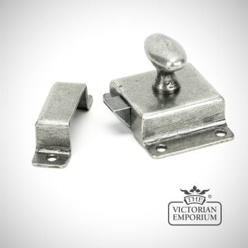 Cabinet Latch in Antique Pewter