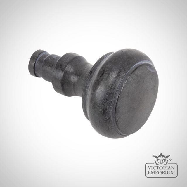 Curtain Finial Black Bees Wax Black 49898 Main