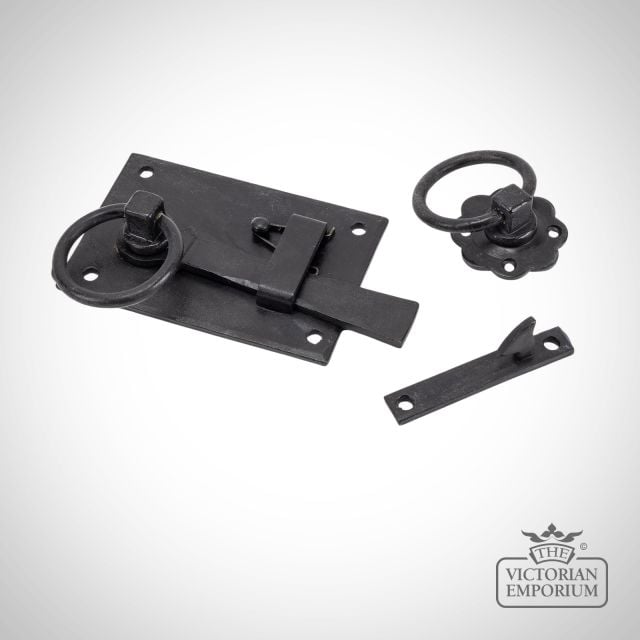 Door Latch Bees Wax Black 46311 Main