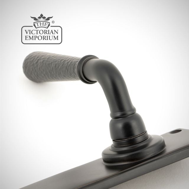 Door Handle Aged Bronze Hammered 46221 3