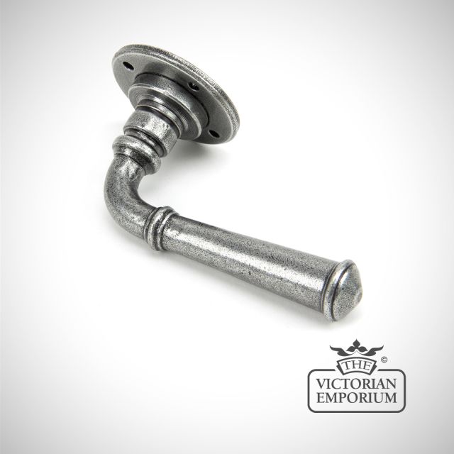 Door Handle Antique Pewter 50098 1