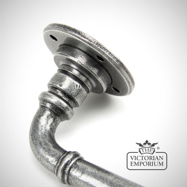 Door Handle Antique Pewter 50098 3