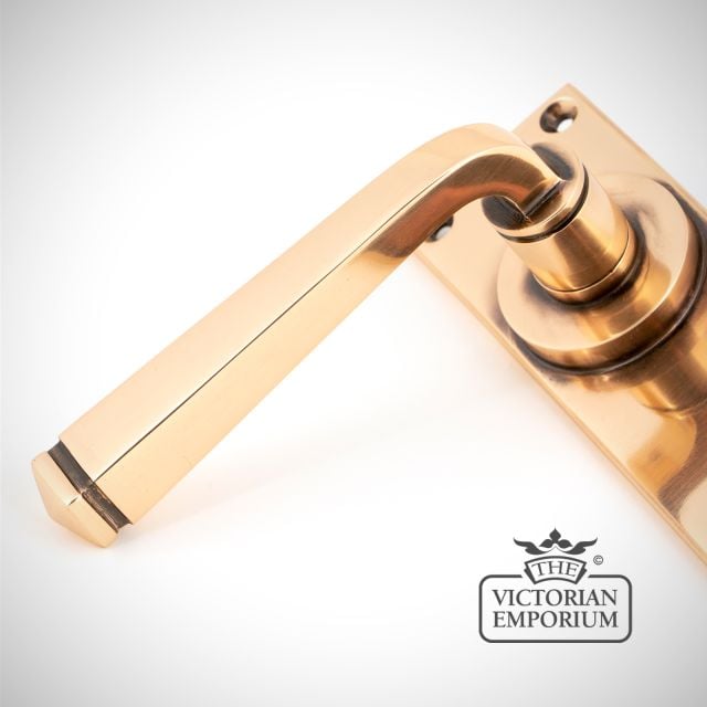 Door Handle Polished Bronze 45789 2