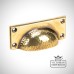 Drawer Pull Aged Brass Hammered 46036 Main