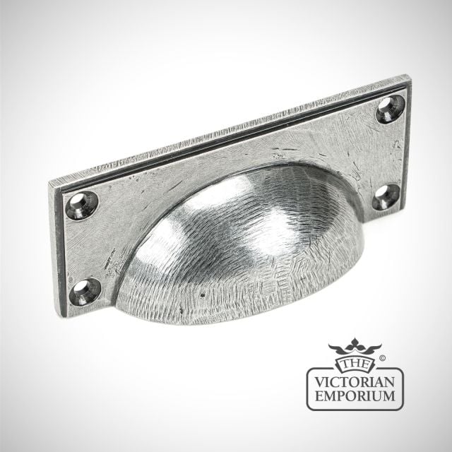Pewter Art Deco Drawer Pull
