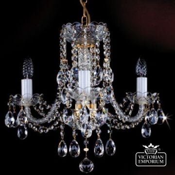 Small crystal chandelier 2