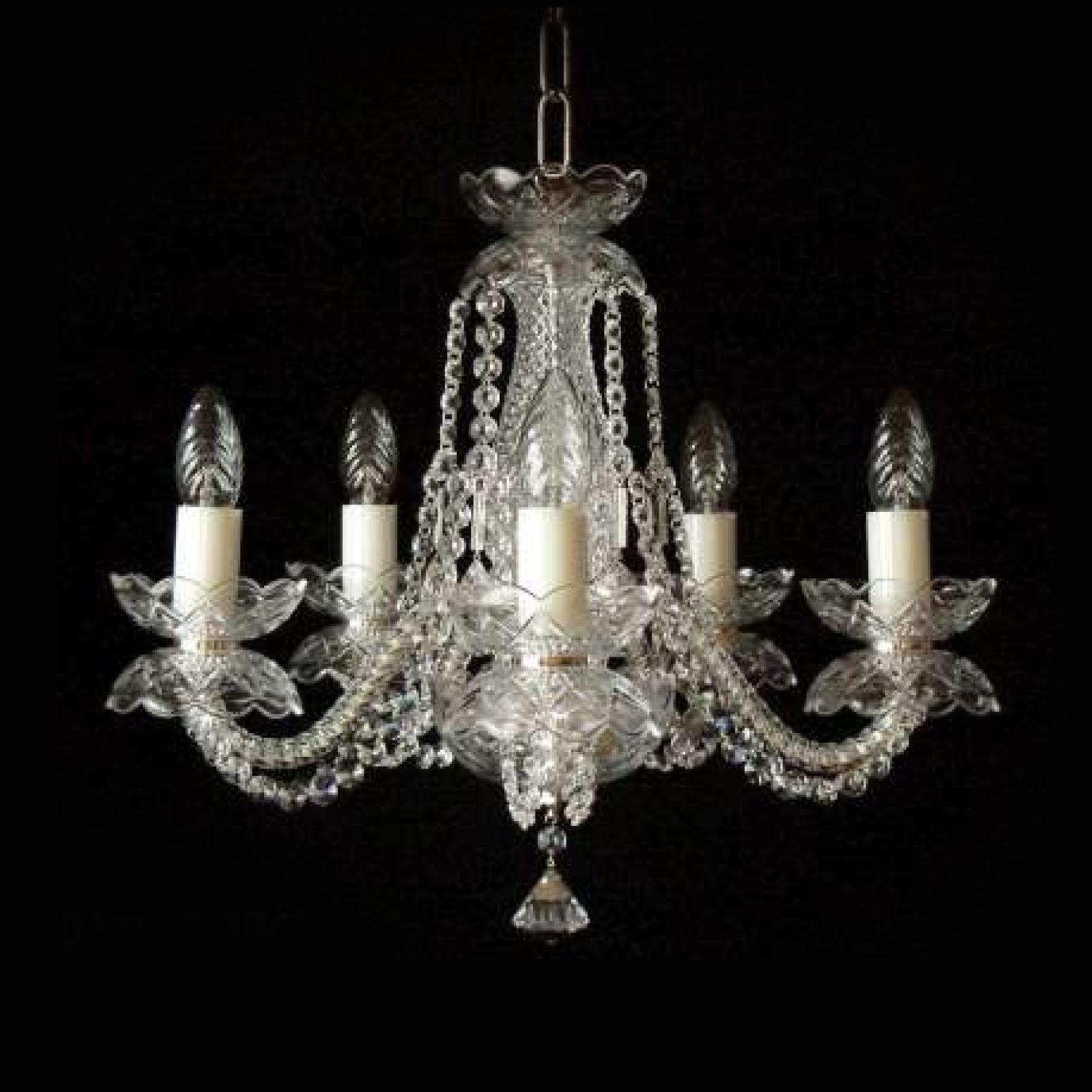 Small crystal chandelier 2