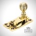 Sash hook-fastener-aged brass-45936 1