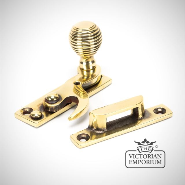 Sash Hook Fastener Aged Brass 45936 Main