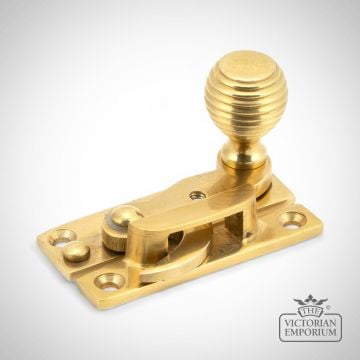 Sash Hook Fastener Polished Brass 45935 1