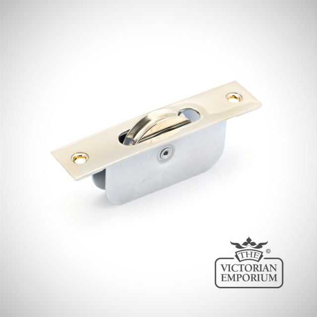 Square Ended Sash Pulley 75kg in  a choice of finishes