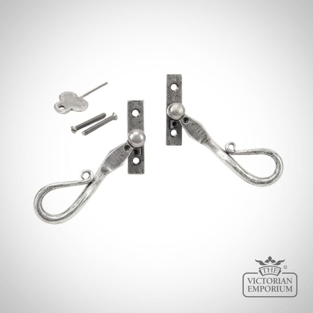 Window Handle Antique Pewter 46232 2