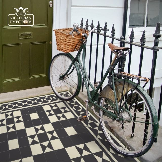 Victorian Mosaic Floor Tiles Insitu2 Dover