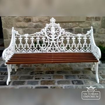 Victorian Cast Gothic Style Garden Bench Cast Iron Garden Bench 50403329