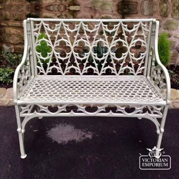 Victorian Cast Toulouse French Style Garden Bench