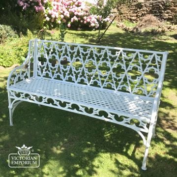 Victorian Cast Toulouse French Style Garden Bench 7372