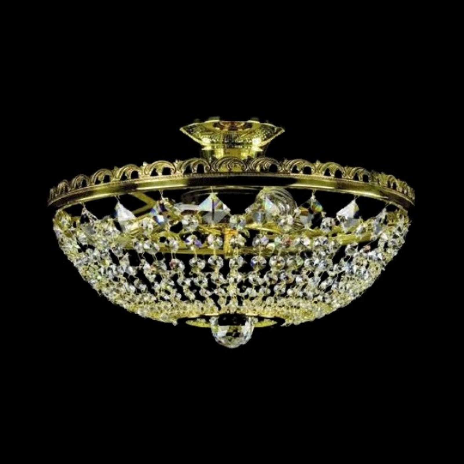 Low ceiling crystal basket chandelier Ceiling chandeliers Low ceiling crystal basket chandelier Ceiling chandeliers
