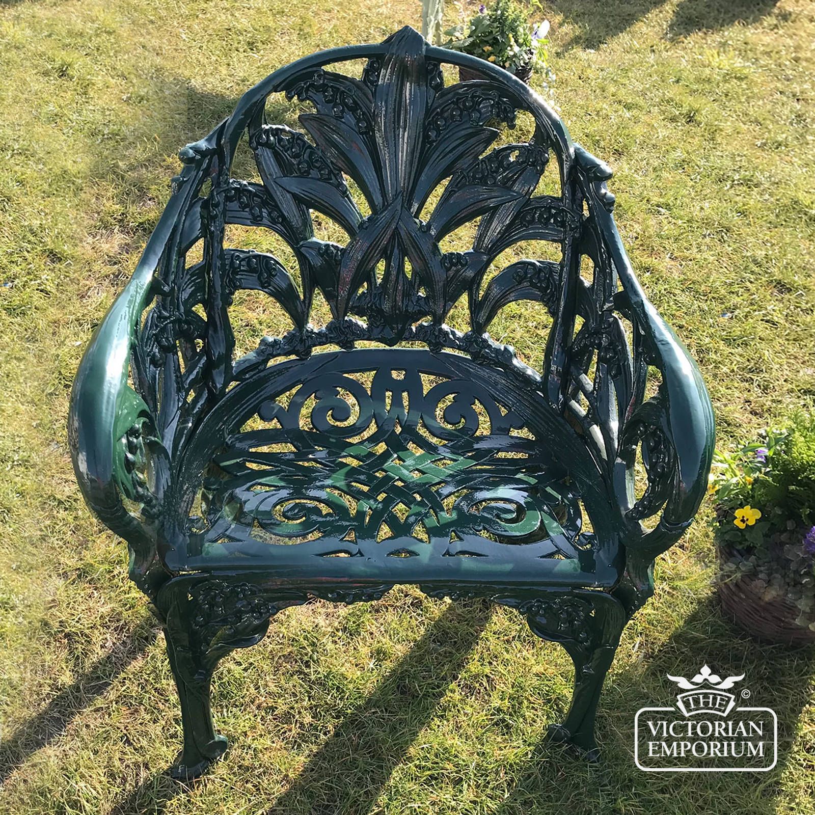 Victorian Lily of the Valley Design Garden Chair
