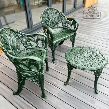 Victorian Cast Outdoor Garden Low Coffee Tables