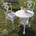 Cast iron garden table and chairs-5079