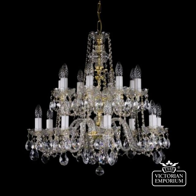Stunning two tier chandelier