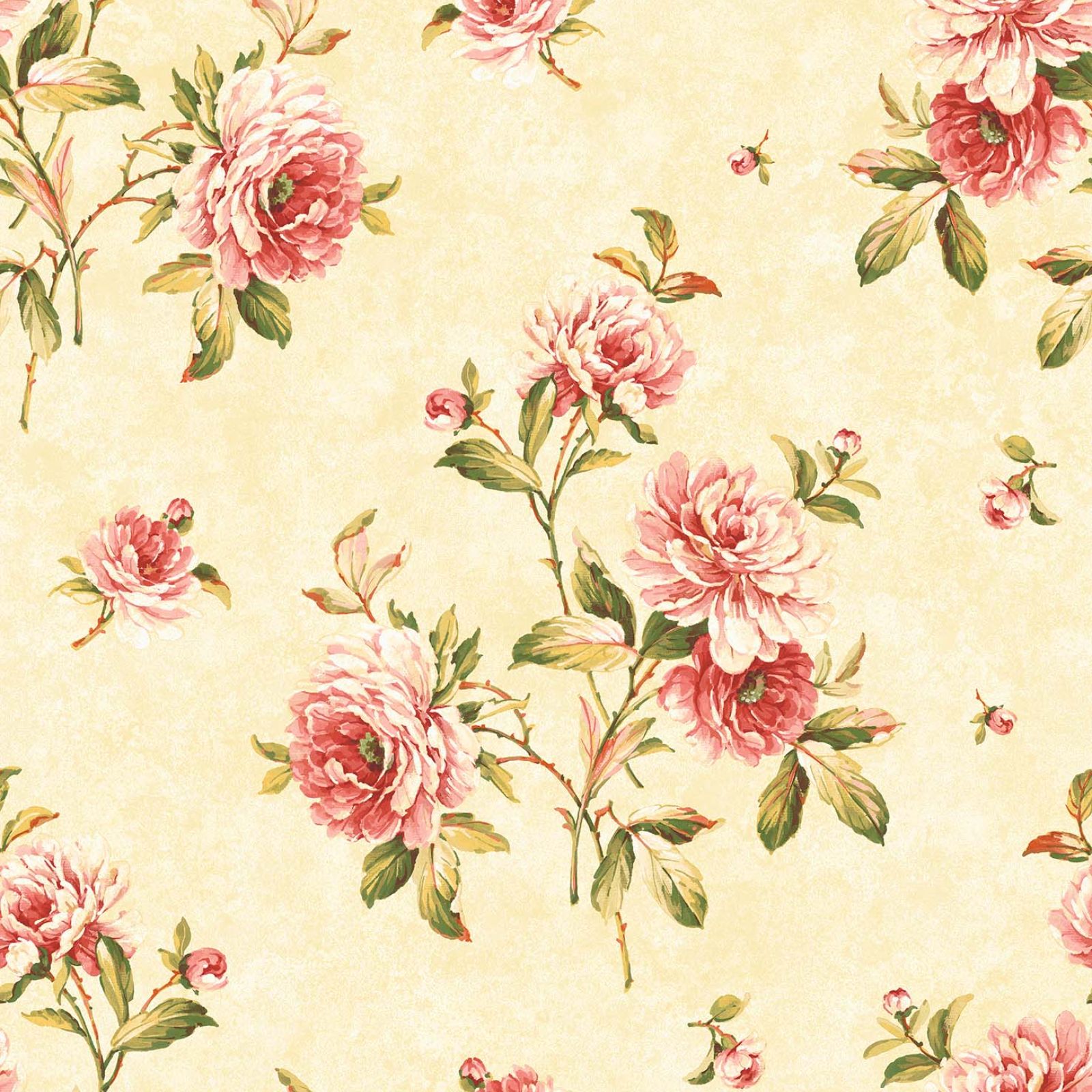 Sumptuous Roses Wallpaper