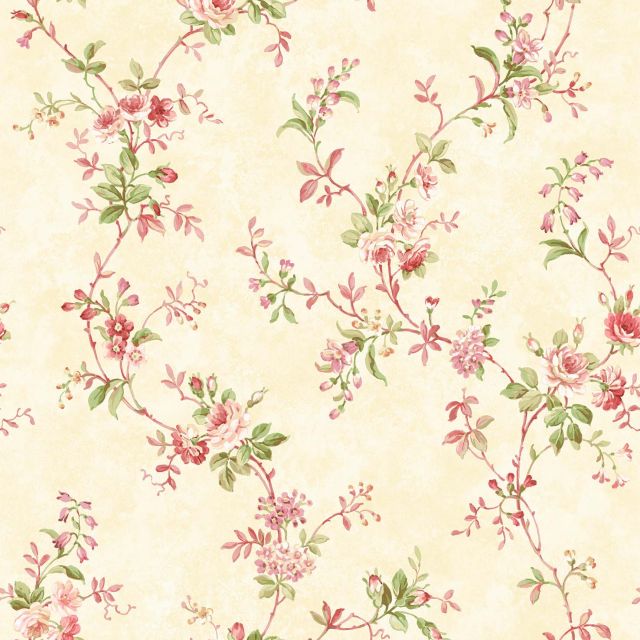 Delicate Flowers Wallpaper | The Victorian Emporium