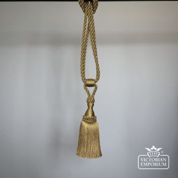 Troynorth Solar Saturn Corona Single Tassel Tie Back Small Contemporary Modern Clean