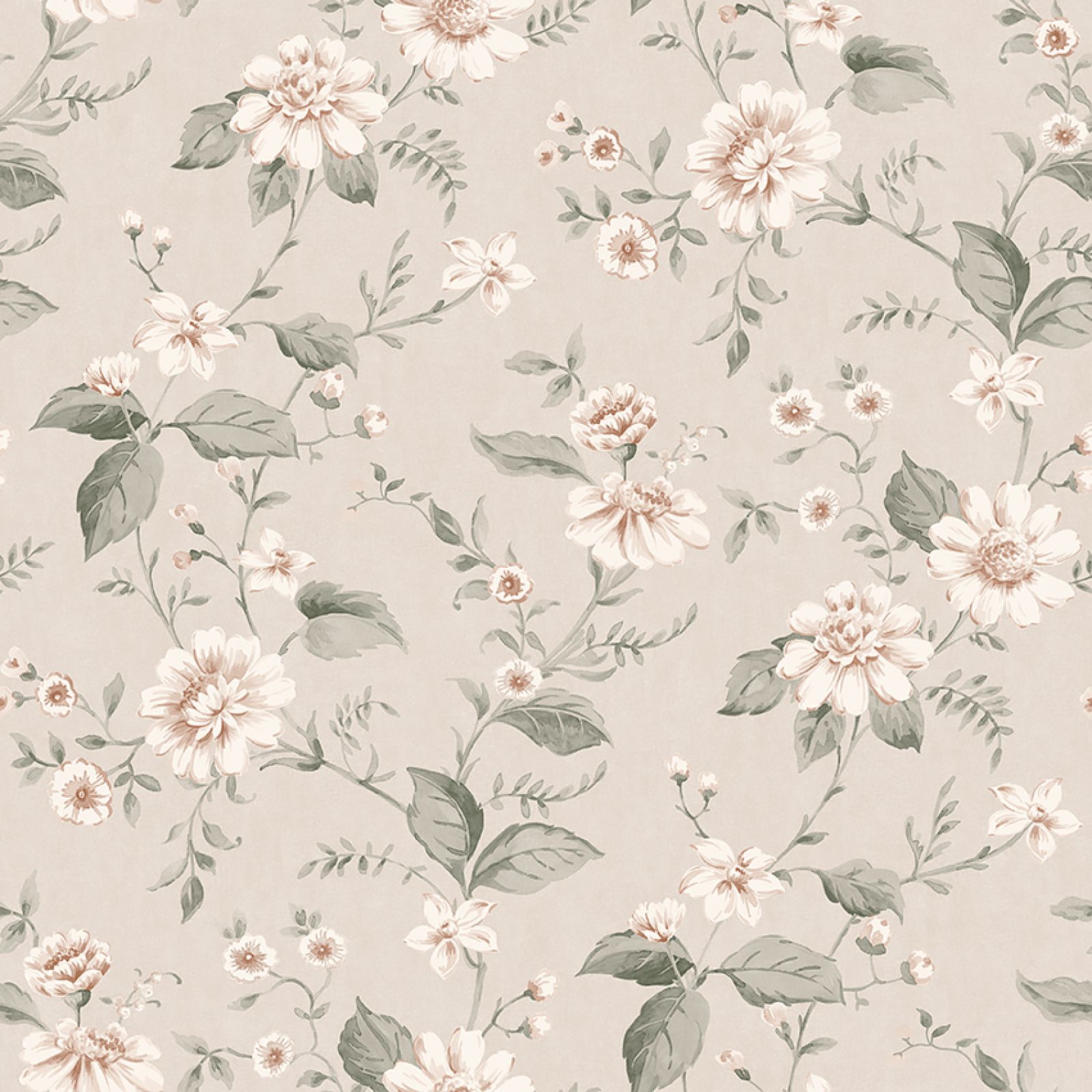 Laura’s Cottage Flowers wallpaper