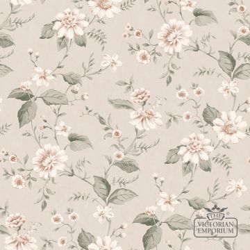 Laura’s Cottage Flowers wallpaper