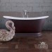 Rolltop Bath Galleon Conway Leather Body And Plinth