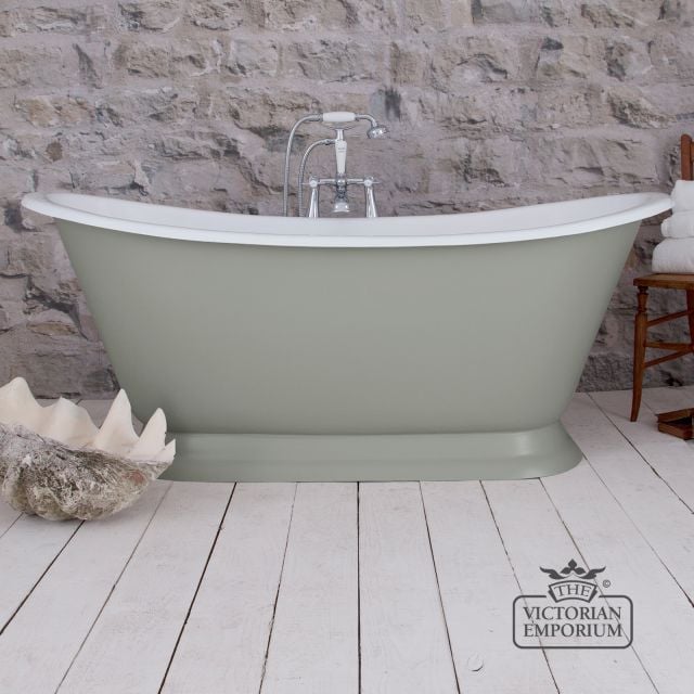 Rolltop Bath Galleon French Grey