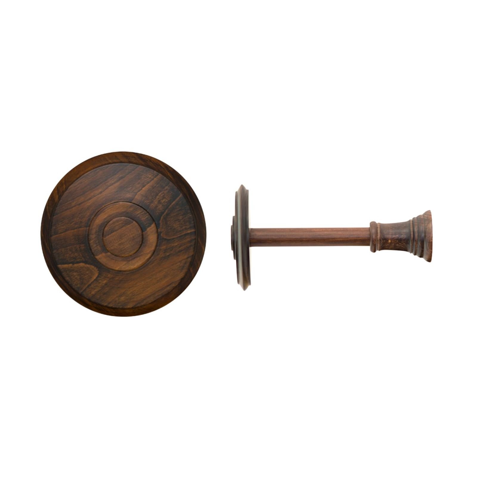Wooden Discus Curtain Holdback
