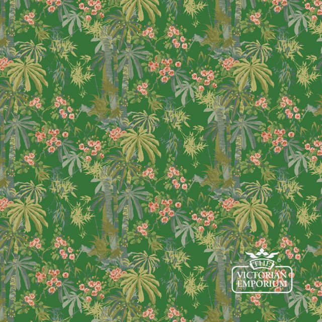 Period Wallpaper Bamboogarden Emerald