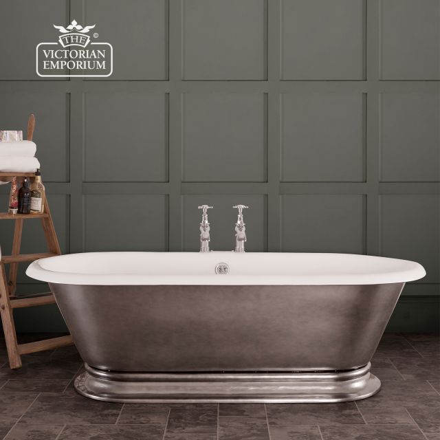 Rolltop Bath Shikara Pewter Lustre