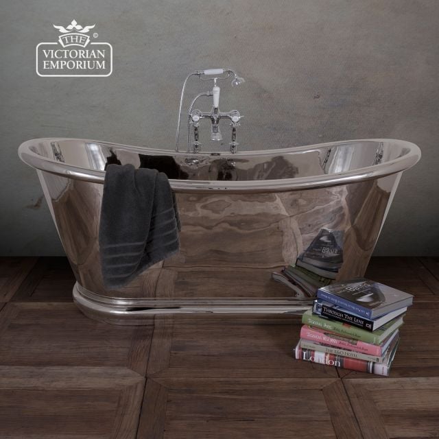 Rolltop Bath Copper Bulle Nickel Nickel