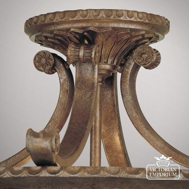 Fe Stirling Castlesf  Stirling Castle Semi Flush Ceiling Light In British Bronze Detail1