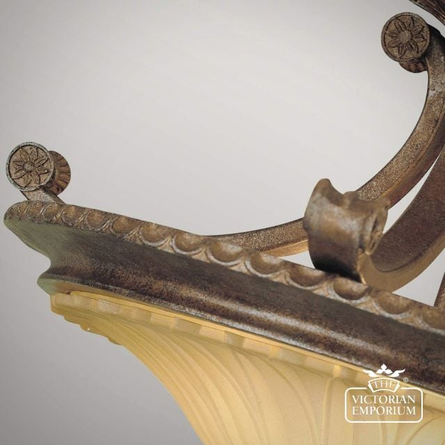 Fe Stirling Castlesf  Stirling Castle Semi Flush Ceiling Light In British Bronze Detail2