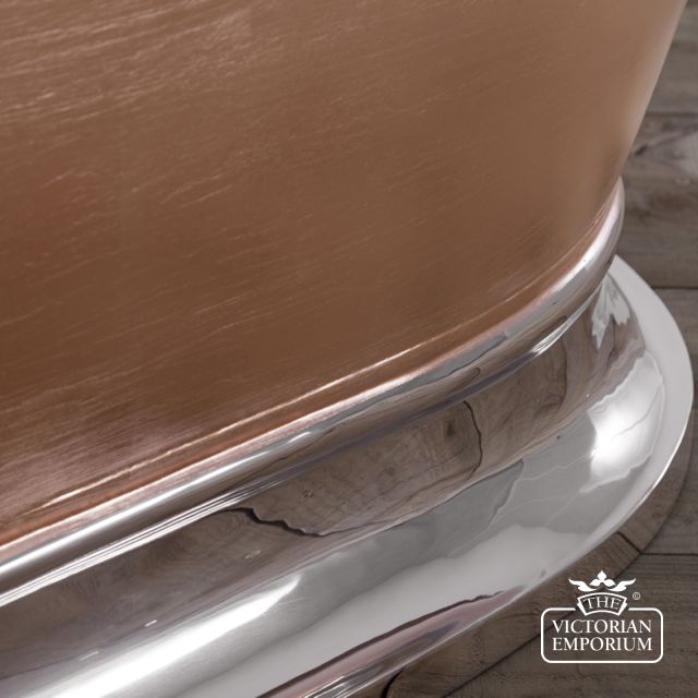 Zille Copper Leaf Exterior Plinth
