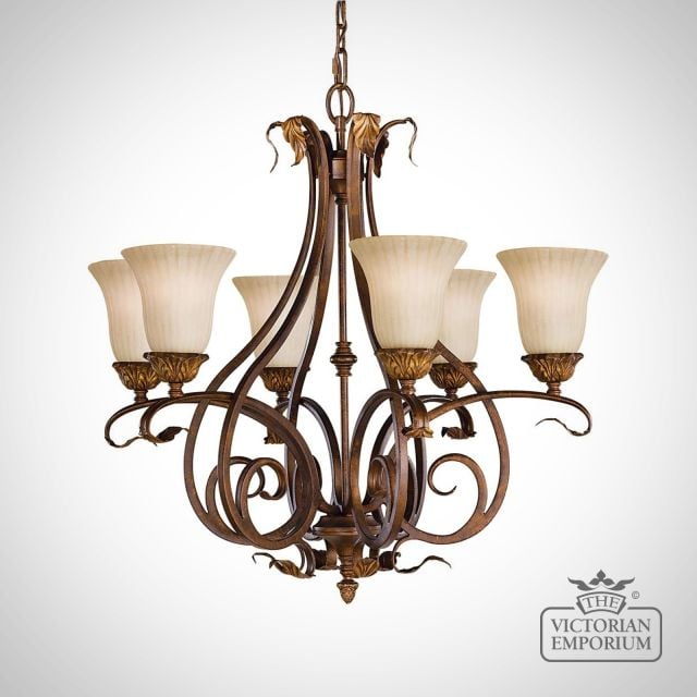 Sonoma Valley 6 Light Chandelier