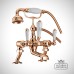 Bath Mixer Wall Swt022c Bath Mixer Taps With Cranked Legs With Pvd Finish Copper